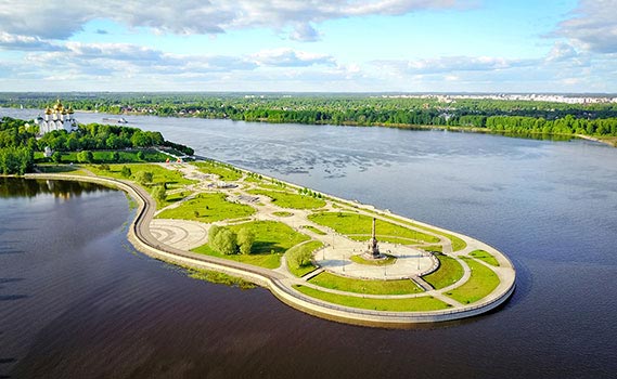Jobsites in UNESCO World Heritage City Yaroslavl, Russia