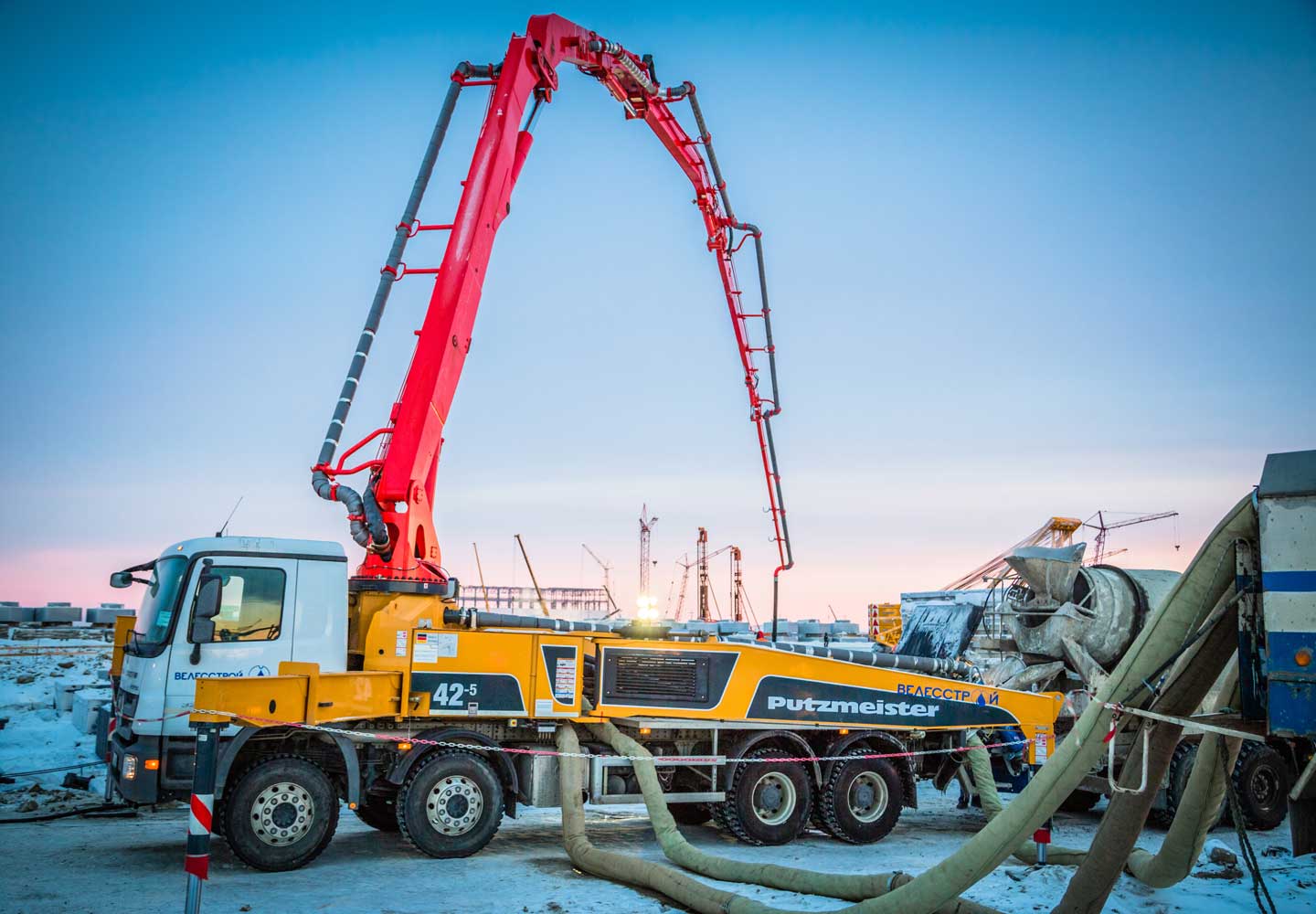 LNG Tanks in the Russian Arctic