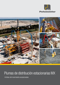 Plumas de distribución estacionarias MX Catálogo ES