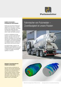 Fahrmischerqualität mit Finite Elemente Methode Prospekt DE