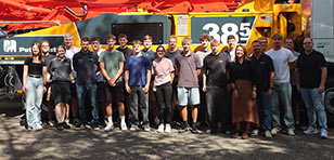 Start of apprenticeships at Putzmeister: 12 new recruits embark on their careers