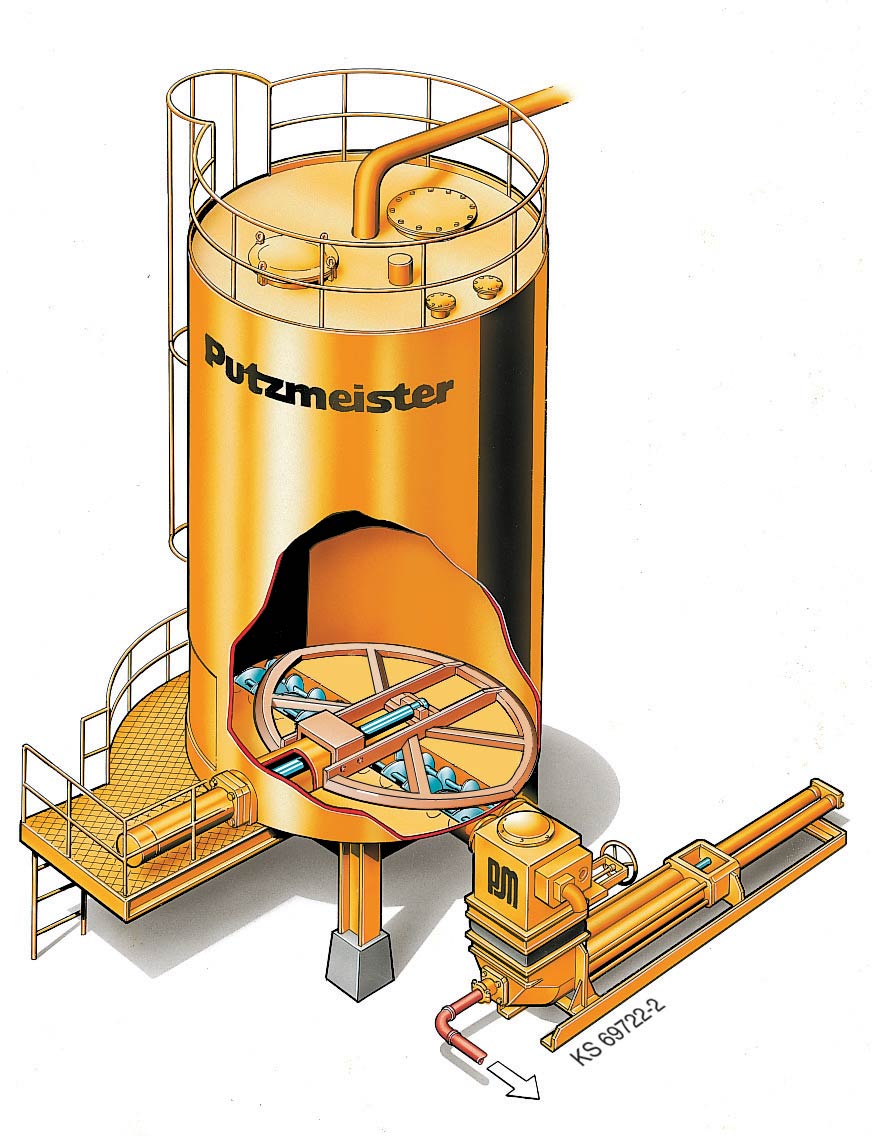 Storage silo for sewage sludge