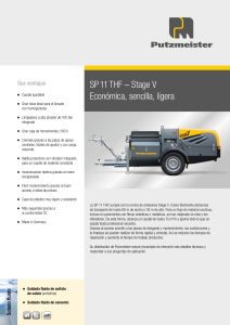 SP11 THF Stage V Catálogo ES