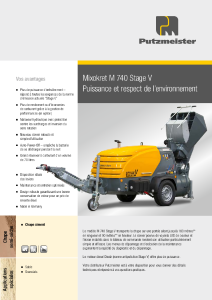 M740 StageV Brochure FR