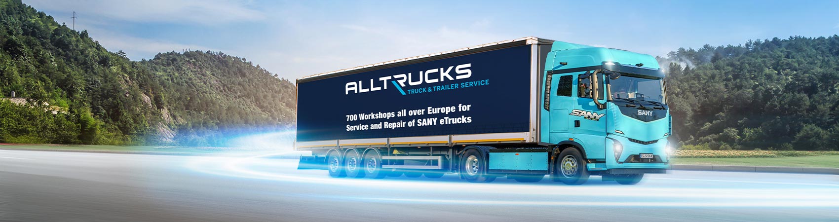 SANY eTrucks Homepage