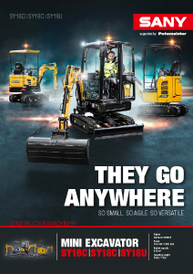 SANY SY16C, 18C and 18U Brochure AU