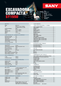 SY155U Ficha Técnica ES