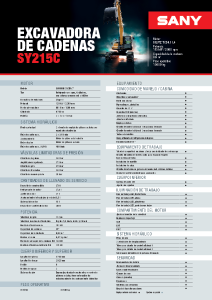 SY215C Ficha Técnica ES