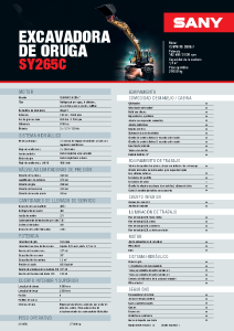 SY265C Ficha Técnica ES