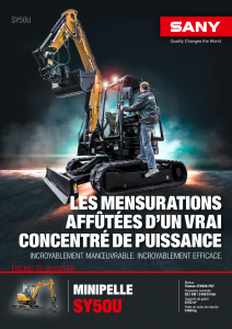 SY50U Brochure FR