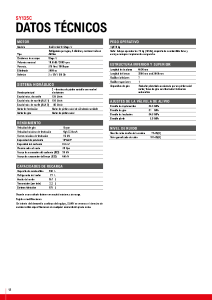 SY135C Ficha Técnica ES