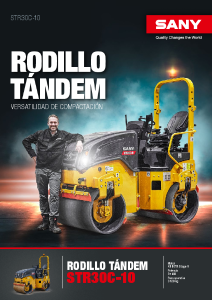 SANY STR30C Rodillo Tándem Catálogo ES