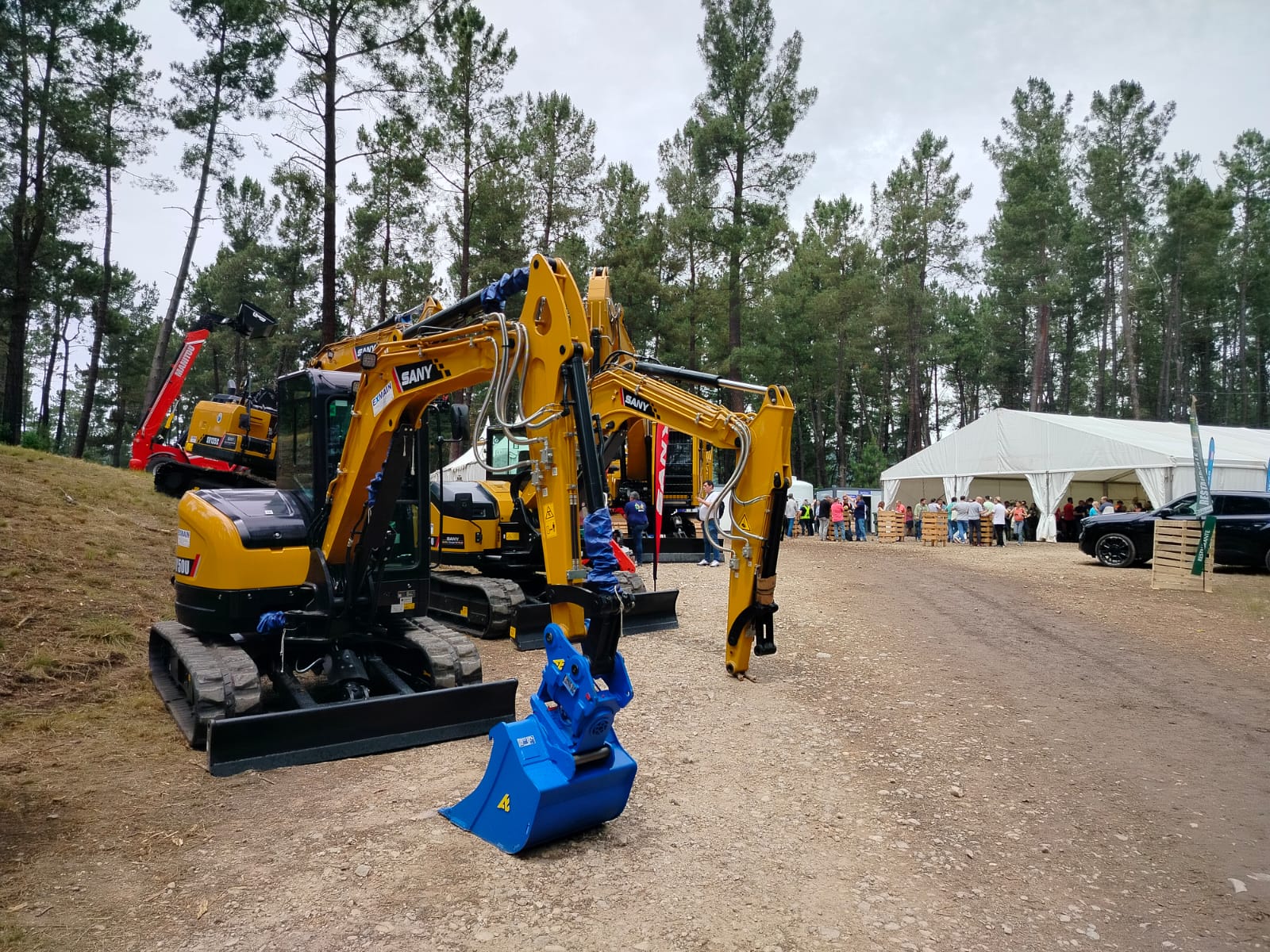 Exmain participates in Asturforesta 2025 with SANY innovation and technology for the forestry sector