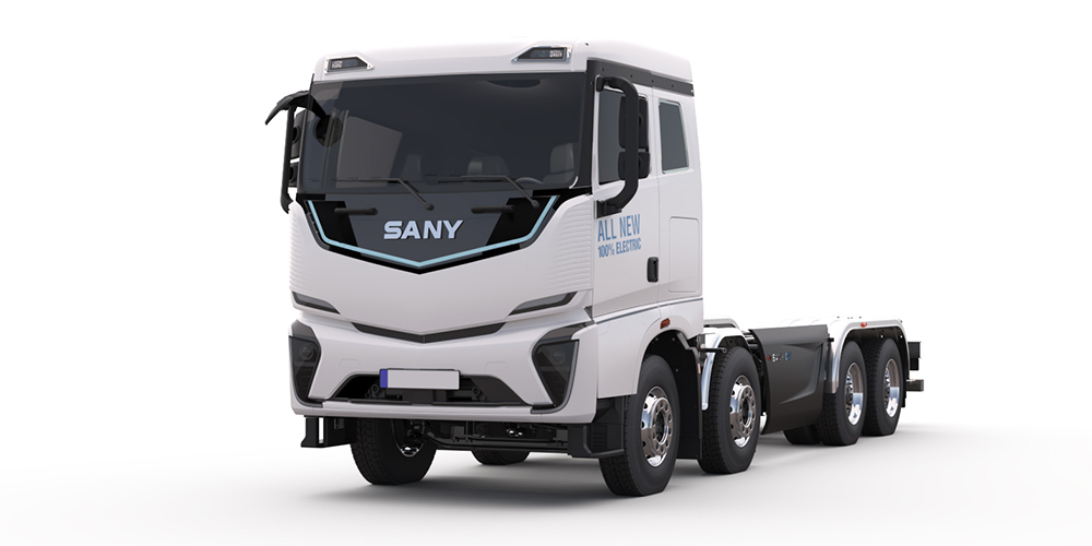 At bauma, SANY eTrucks supported by Putzmeister is showing how transport can be emission-free with the new SANY eTruck.