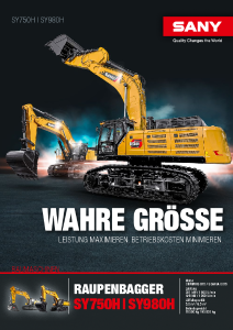 Broschüre SY750H-SY980H DE