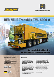 TransMix TML 5000 A Prospekt DE