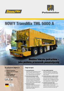 TransMix TML 5000 A Broszura PL