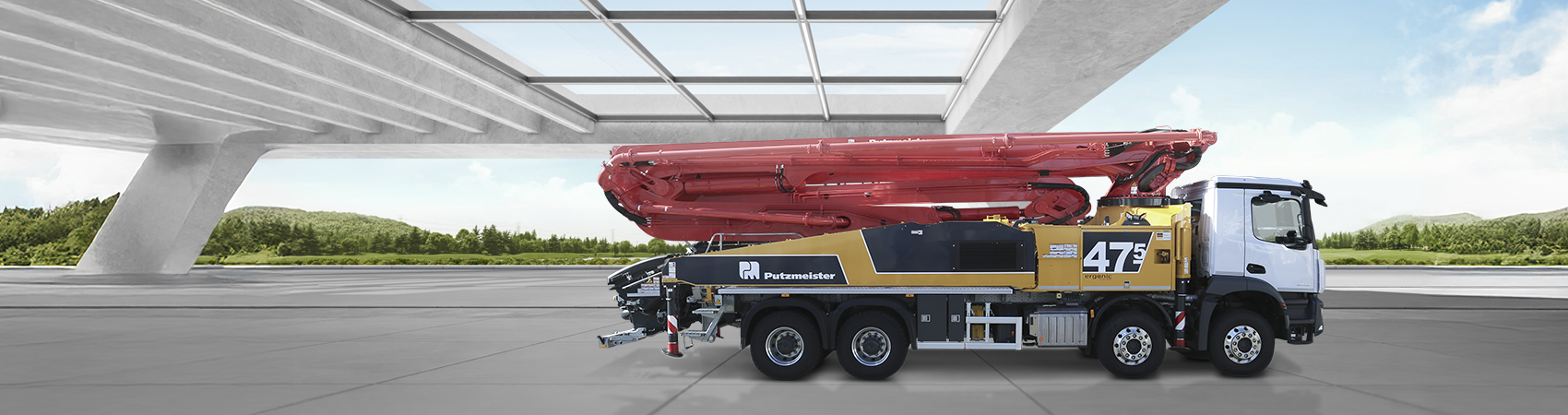 Putzmeister Pompes à Béton Automotrice