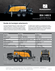BSA1409D-BSA1409HPD Ficha Técnica ES