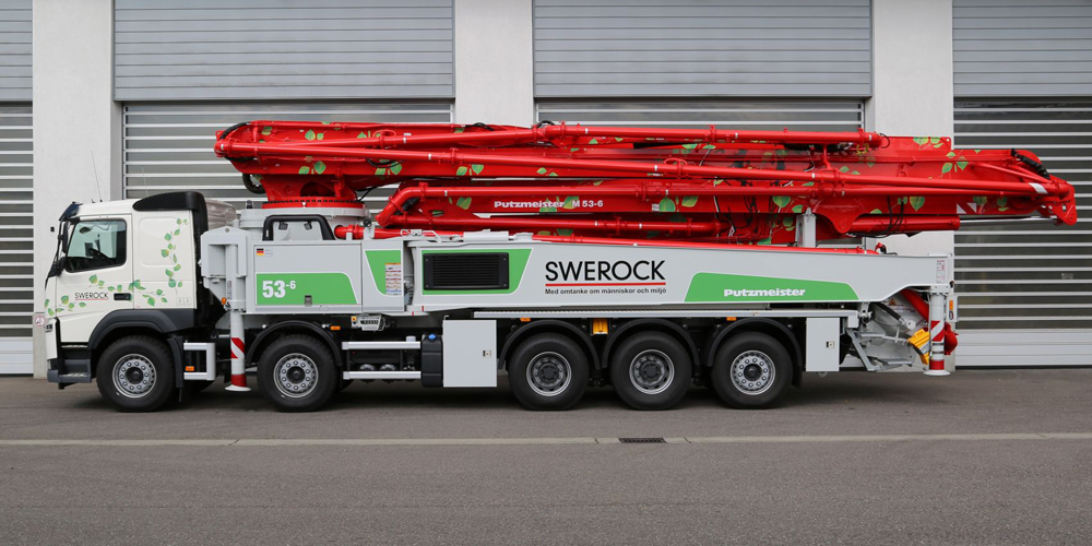 New colour configurator for concrete pumps