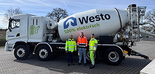Westo Prefab Betonsystemen B.V. now transports concrete
