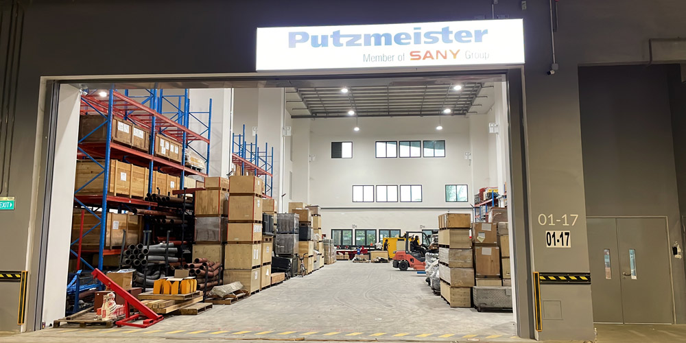 Company Building of Putzmeister South East Asia CT PTE. Ltd in Singapore