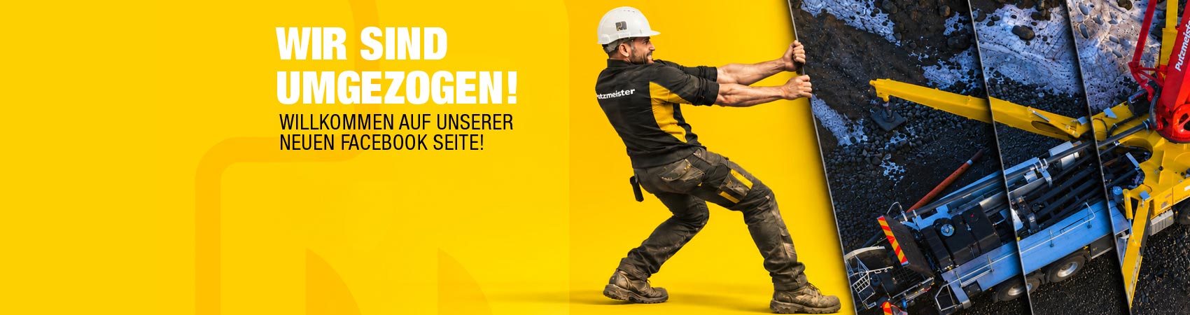 Putzmeister has a new Facebook page