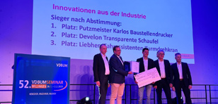 Putzmeister wins the 2024 VDBUM Sponsorship Award with the 3D printer Karlos