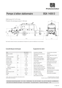 BSA 1409 D Fiche Technique FR