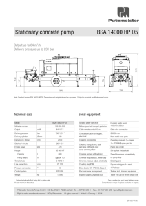 BSA 14000 HP D5 Data Sheet EN