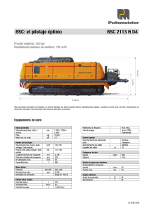 BSC 2113 H D4 Ficha Técnica ES