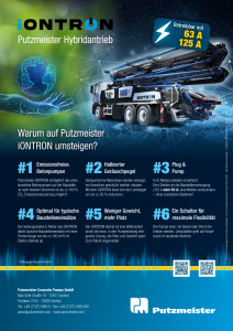 iONTRON Flyer Vorteile DE