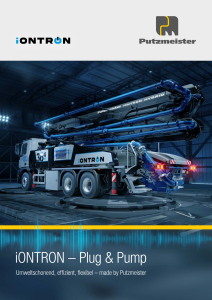 iONTRON Plug & Pump Prospekt DE