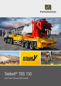 Telebelt TBS130 Brochure EN