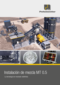 Instalación de mezcla MT 0.5 Catálogo ES
