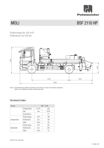 Moli 2110 HP Typenblatt DE