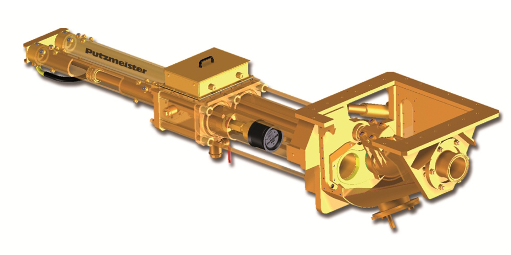 KOS high density solids pump with S-transfer tube