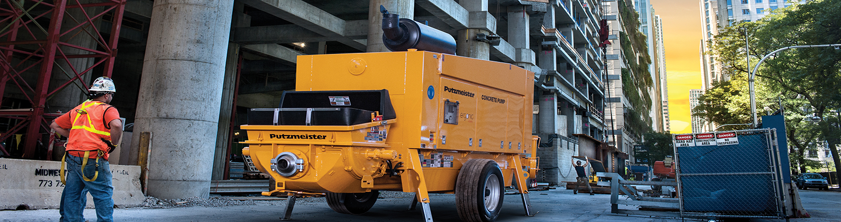 Putzmeister Stationary concrete pumps (Copy)