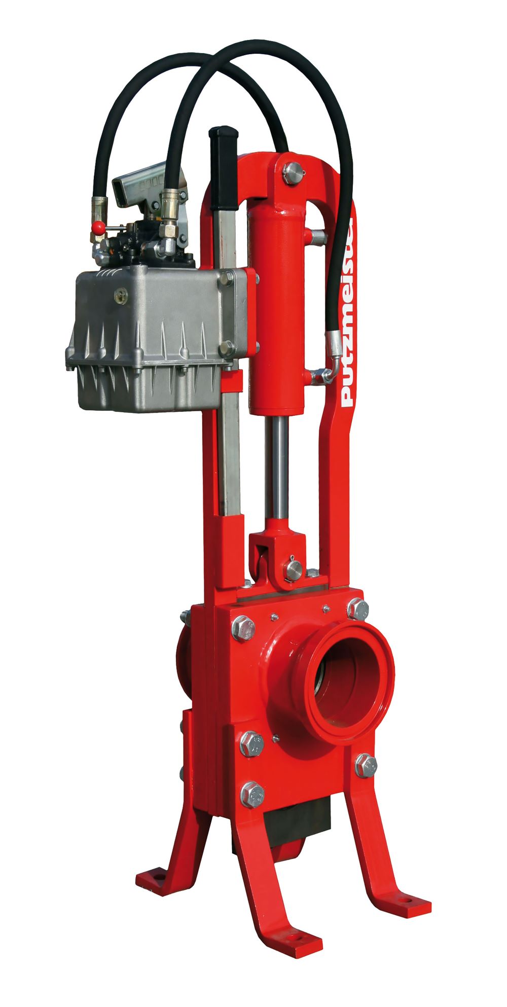 Manual hydraulic gate valve