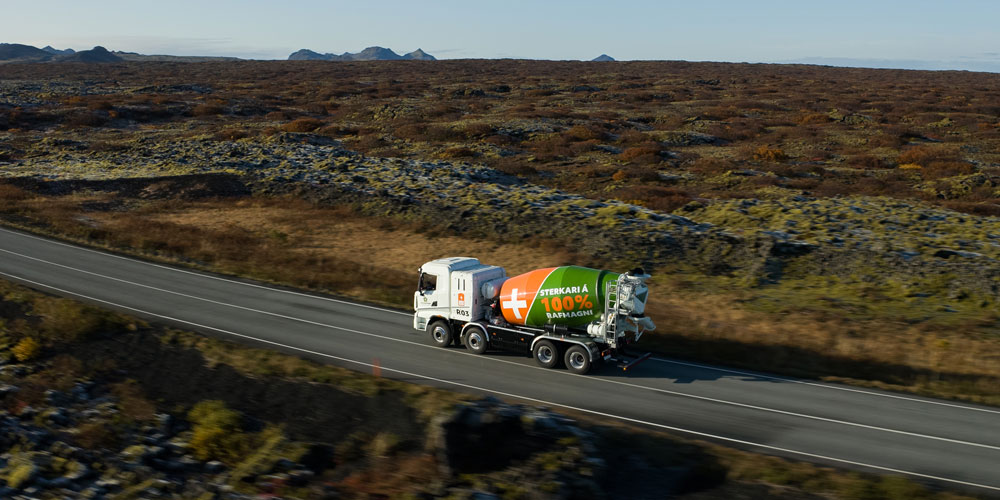 Putzmeister eMixer in Iceland