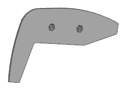 Mixing plate VORN Mixing plate VORN