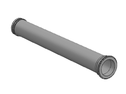 Tubo reductor ZXV150/6-SK125/5,5x1200
