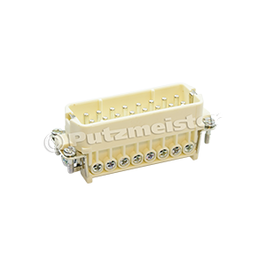 Plug insert 16-pol.; (1-16) Plug insert 16-pol.; (1-16)