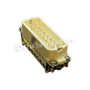 Plug insert 16-pol.; (17-32) Plug insert 16-pol.; (17-32)