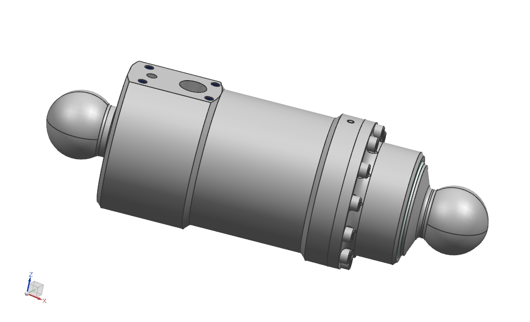 Plunger cylinder 160-80 Plunger cylinder 160-80