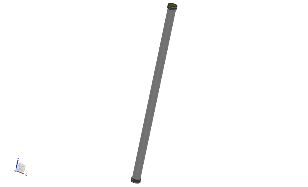 Delivery pipe PROLINE 2520P SK125/5,5x3000 Delivery pipe PROLINE 2520P SK125/5,5x3000