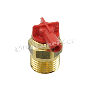 Thermal safety valve 1/2" AG, 63°C
