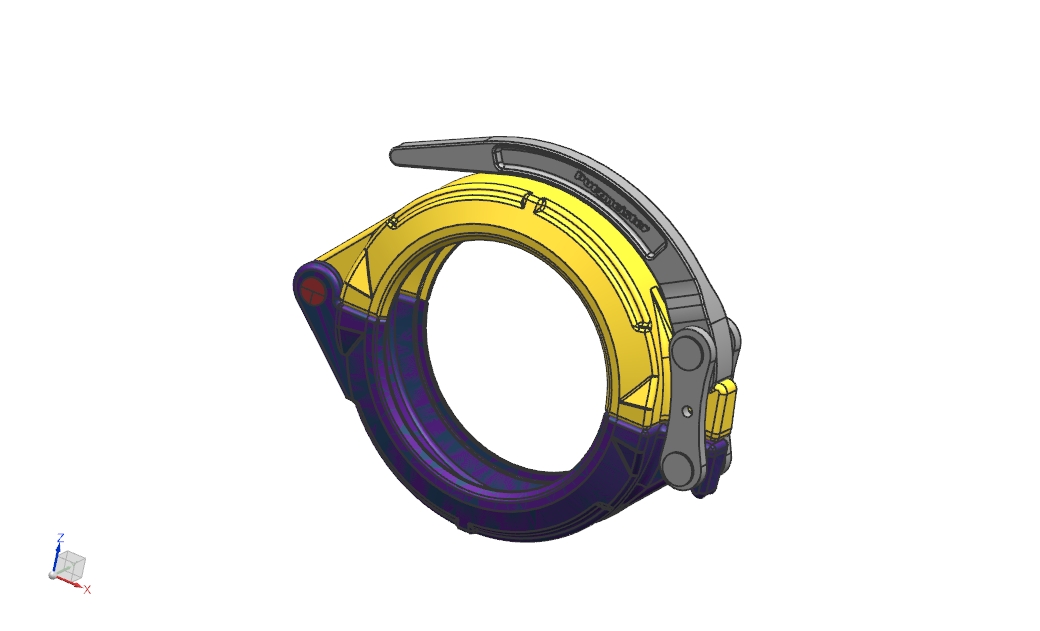 Clamp coupling SK-H120/5,0 ND Clamp coupling SK-H120/5,0 ND