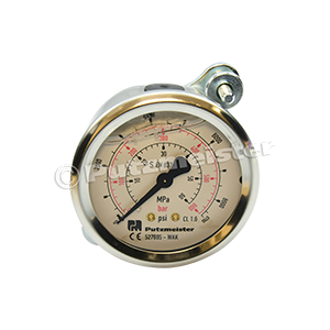 Pressure gauge 23; 63; G 1/4"; 0-600bar, D0,5mm