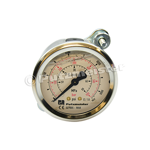 Pressure gauge 23; 63; G 1/4"; 0-600bar, D0,5mm Pressure gauge 23; 63; G 1/4"; 0-600bar, D0,5mm